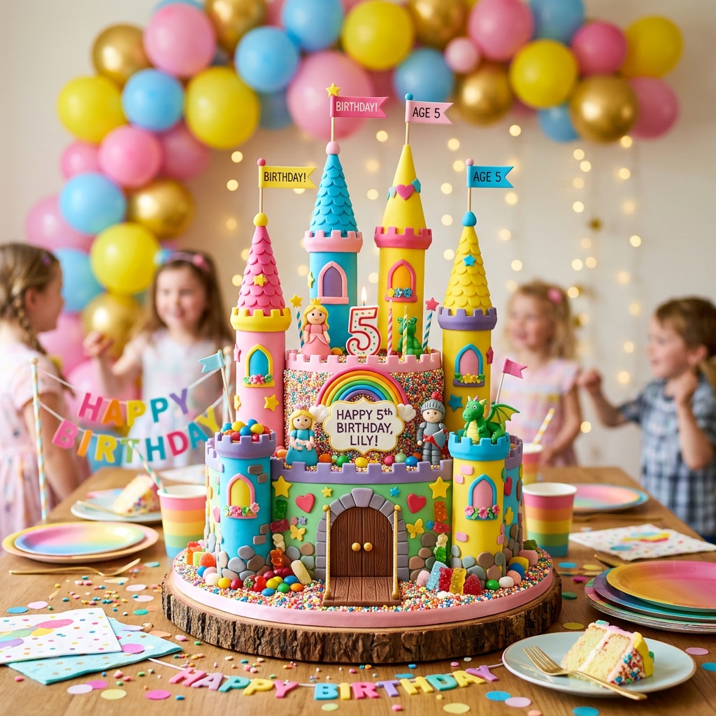 Custom theme birthday cake